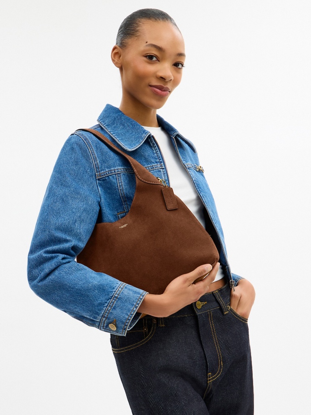 Coach Brooklyn Shoulder Bag 28 - Picture 2 of 3